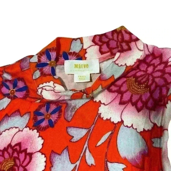 Maeve by Anthropologie Cleary high-neck sleeveless floral dress - Picture 4 of 10